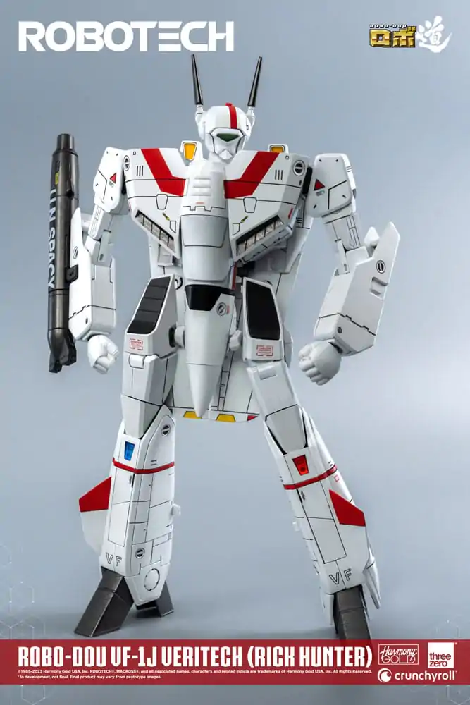 Akcijska figura Robotech ROBO-DOU VF-1J Veritech (Rick Hunter) 20 cm fotografija izdelka