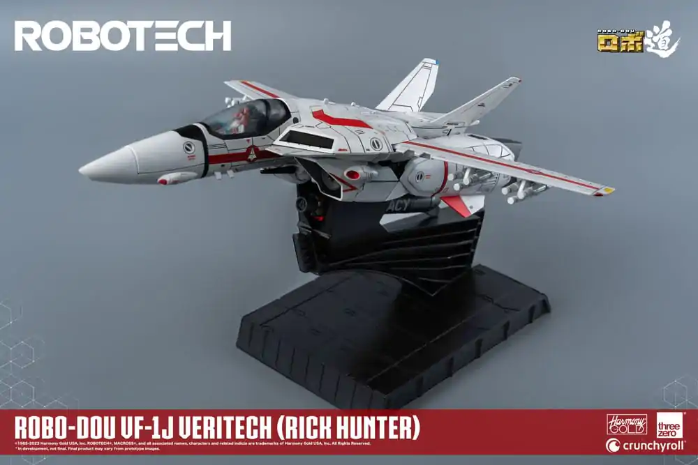 Akcijska figura Robotech ROBO-DOU VF-1J Veritech (Rick Hunter) 20 cm fotografija izdelka