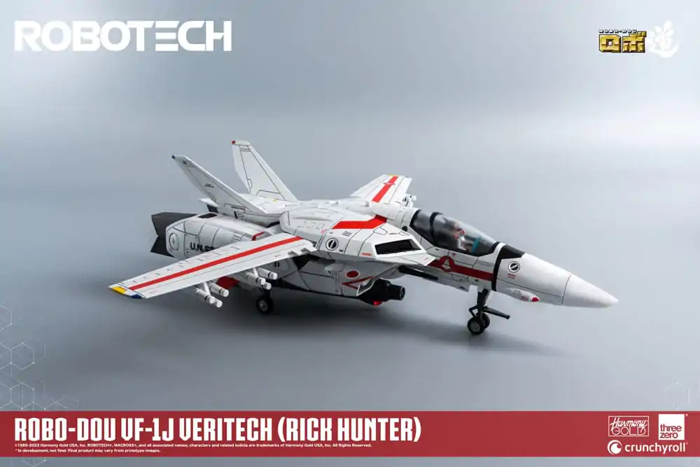 Akcijska figura Robotech ROBO-DOU VF-1J Veritech (Rick Hunter) 20 cm fotografija izdelka