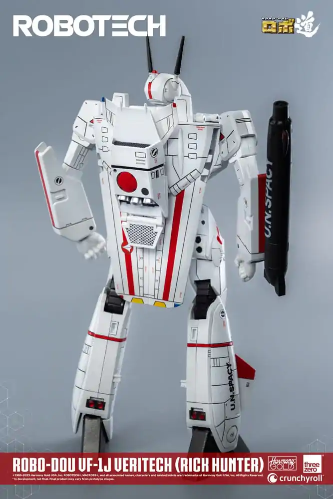 Akcijska figura Robotech ROBO-DOU VF-1J Veritech (Rick Hunter) 20 cm fotografija izdelka