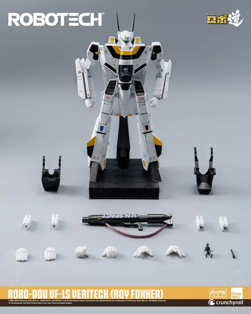 Robotech Akcijska figura ROBO-DOU VF-1S Veritech (Roy Fokker) 20 cm fotografija izdelka