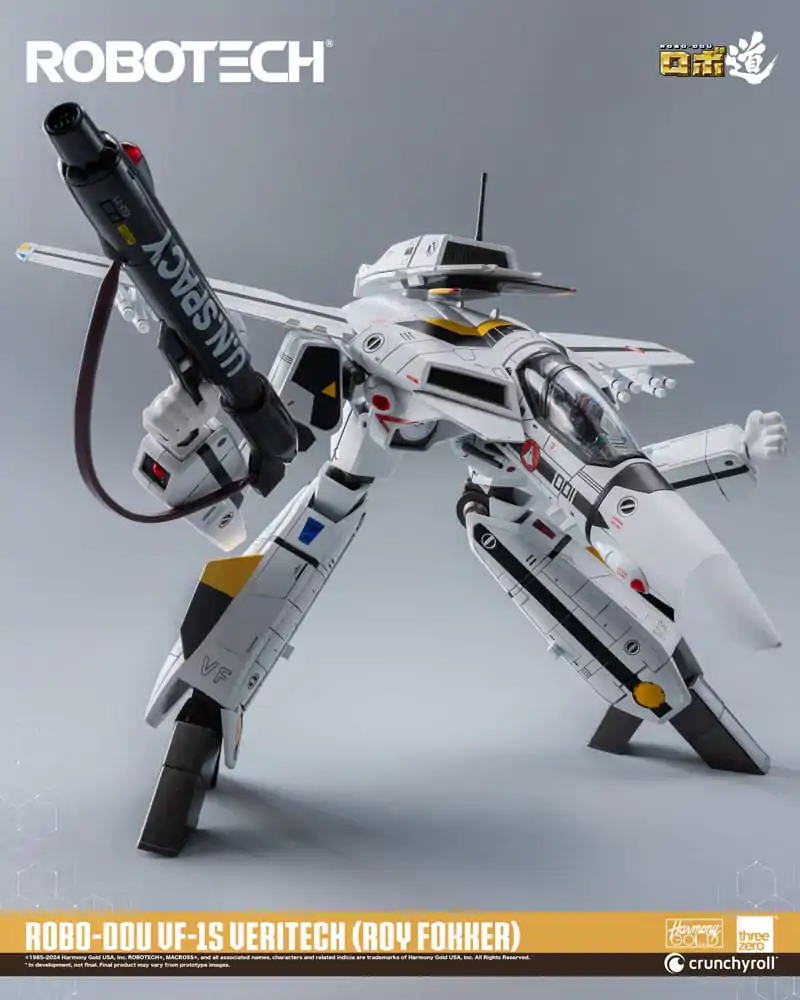 Robotech Akcijska figura ROBO-DOU VF-1S Veritech (Roy Fokker) 20 cm fotografija izdelka