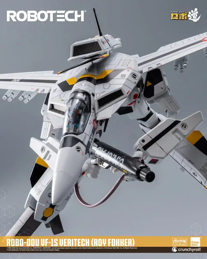 Robotech Akcijska figura ROBO-DOU VF-1S Veritech (Roy Fokker) 20 cm fotografija izdelka