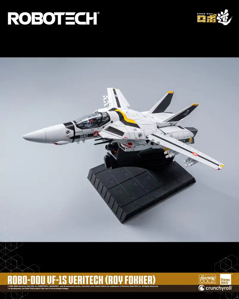 Robotech Akcijska figura ROBO-DOU VF-1S Veritech (Roy Fokker) 20 cm fotografija izdelka