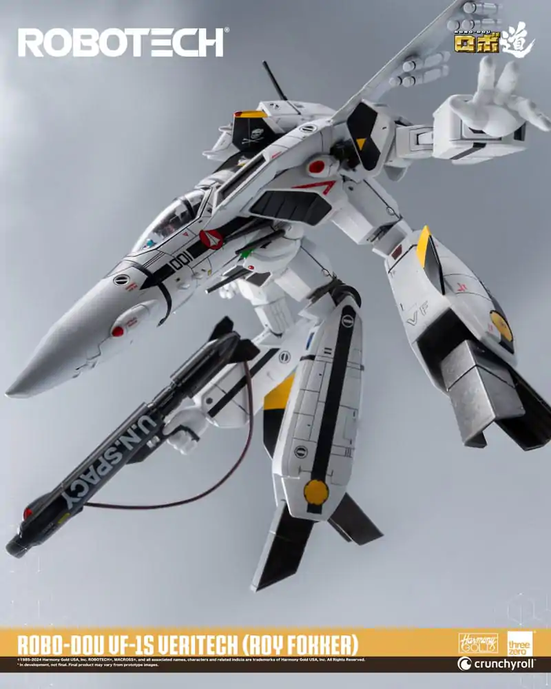 Robotech Akcijska figura ROBO-DOU VF-1S Veritech (Roy Fokker) 20 cm fotografija izdelka