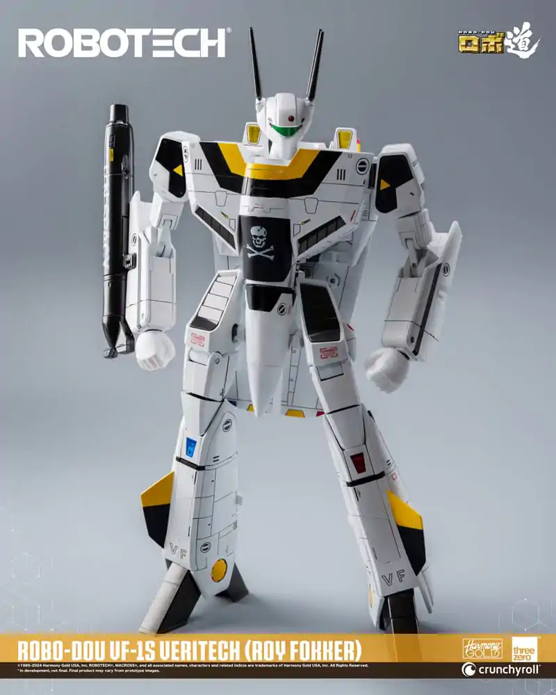 Robotech Akcijska figura ROBO-DOU VF-1S Veritech (Roy Fokker) 20 cm fotografija izdelka