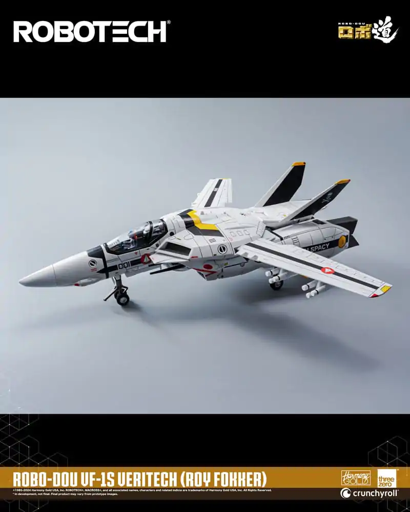 Robotech Akcijska figura ROBO-DOU VF-1S Veritech (Roy Fokker) 20 cm fotografija izdelka