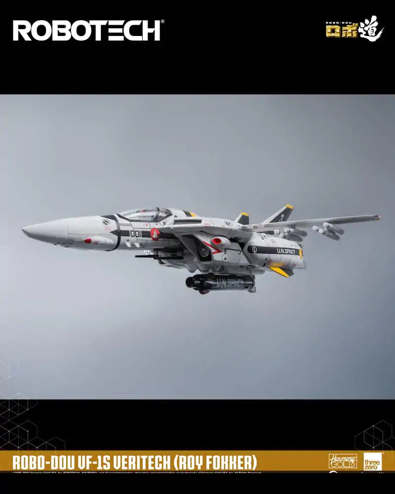 Robotech Akcijska figura ROBO-DOU VF-1S Veritech (Roy Fokker) 20 cm fotografija izdelka