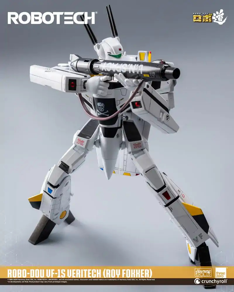 Robotech Akcijska figura ROBO-DOU VF-1S Veritech (Roy Fokker) 20 cm fotografija izdelka