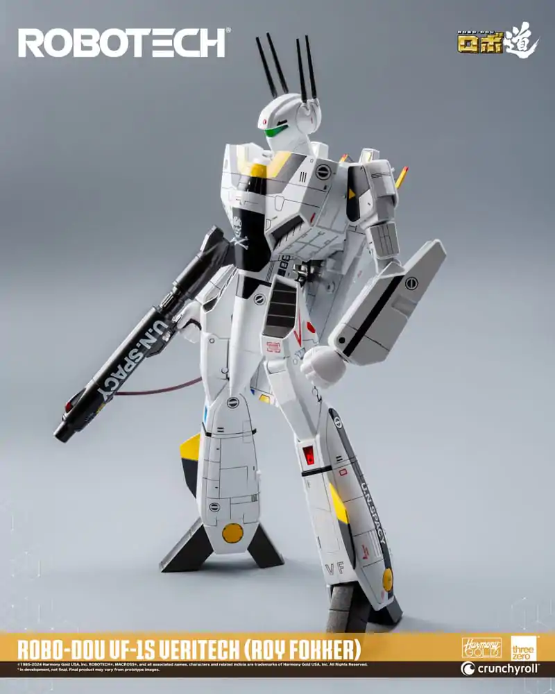 Robotech Akcijska figura ROBO-DOU VF-1S Veritech (Roy Fokker) 20 cm fotografija izdelka