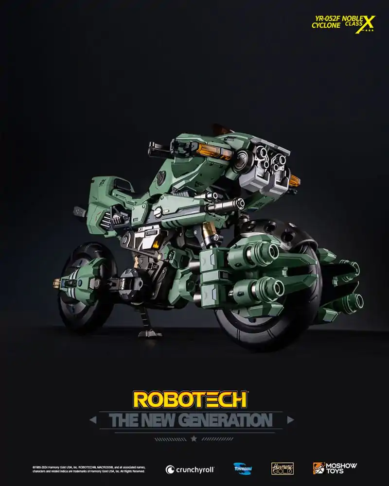 Robotech The New Generation akcijska figura YR-052F Transformable Cyclone 29 cm fotografija izdelka