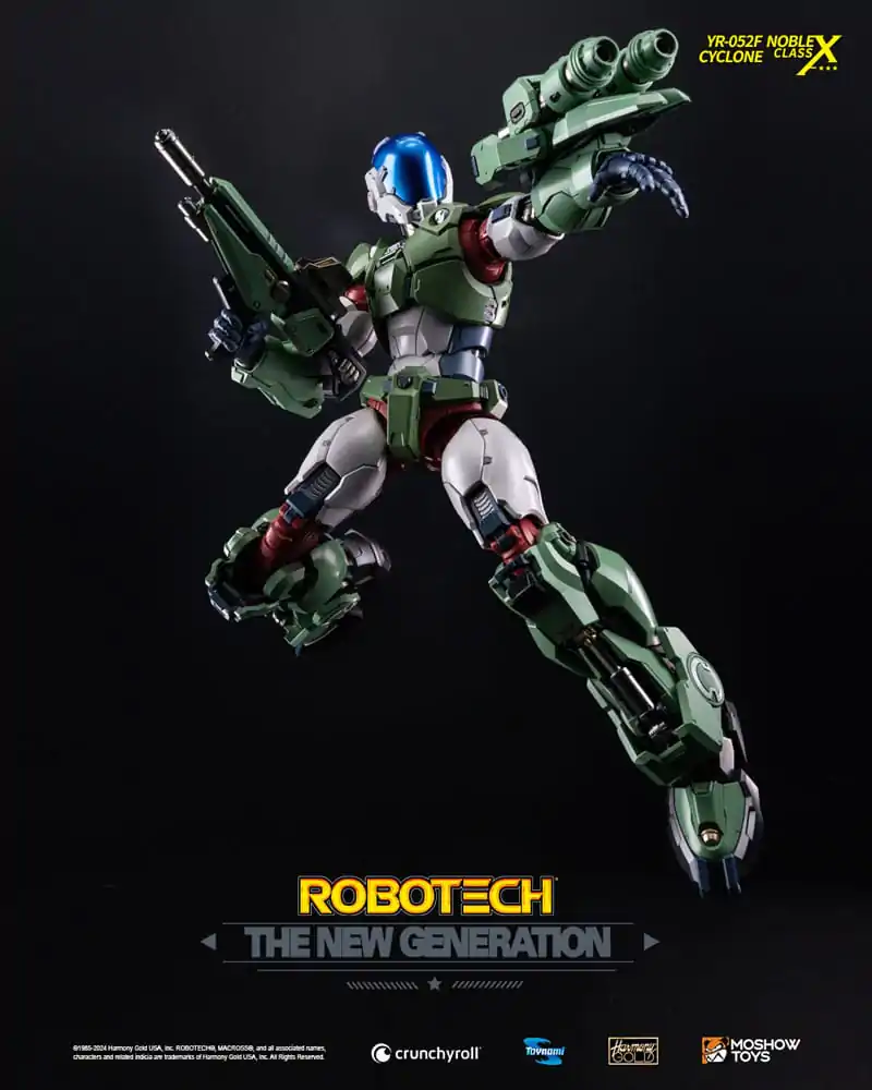 Robotech The New Generation akcijska figura YR-052F Transformable Cyclone 29 cm fotografija izdelka