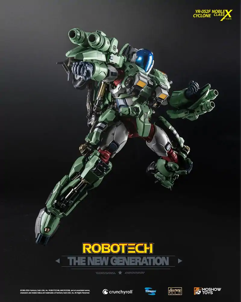 Robotech The New Generation akcijska figura YR-052F Transformable Cyclone 29 cm fotografija izdelka