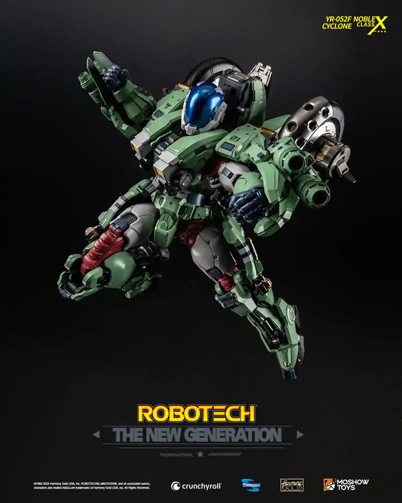 Robotech The New Generation akcijska figura YR-052F Transformable Cyclone 29 cm fotografija izdelka