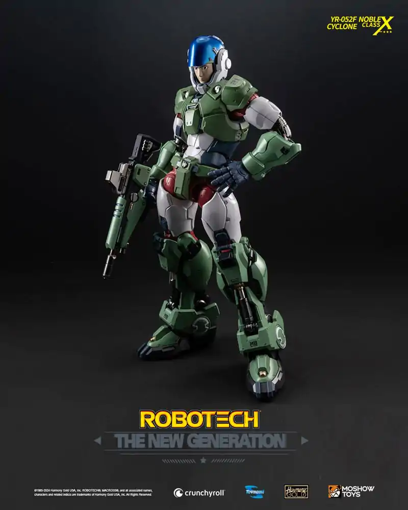 Robotech The New Generation akcijska figura YR-052F Transformable Cyclone 29 cm fotografija izdelka