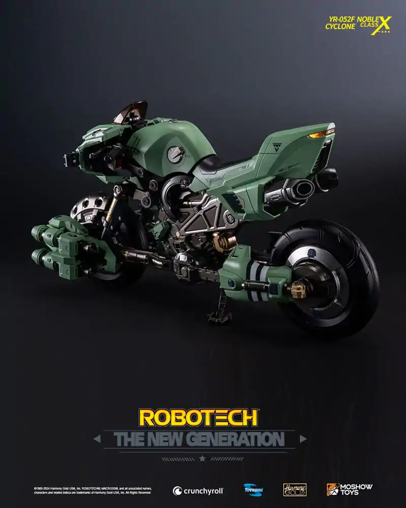 Robotech The New Generation akcijska figura YR-052F Transformable Cyclone 29 cm fotografija izdelka