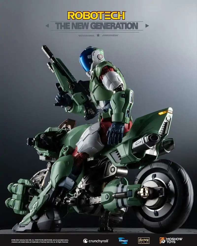 Robotech The New Generation akcijska figura YR-052F Transformable Cyclone 29 cm fotografija izdelka