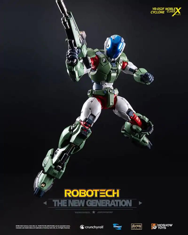 Robotech The New Generation akcijska figura YR-052F Transformable Cyclone 29 cm fotografija izdelka
