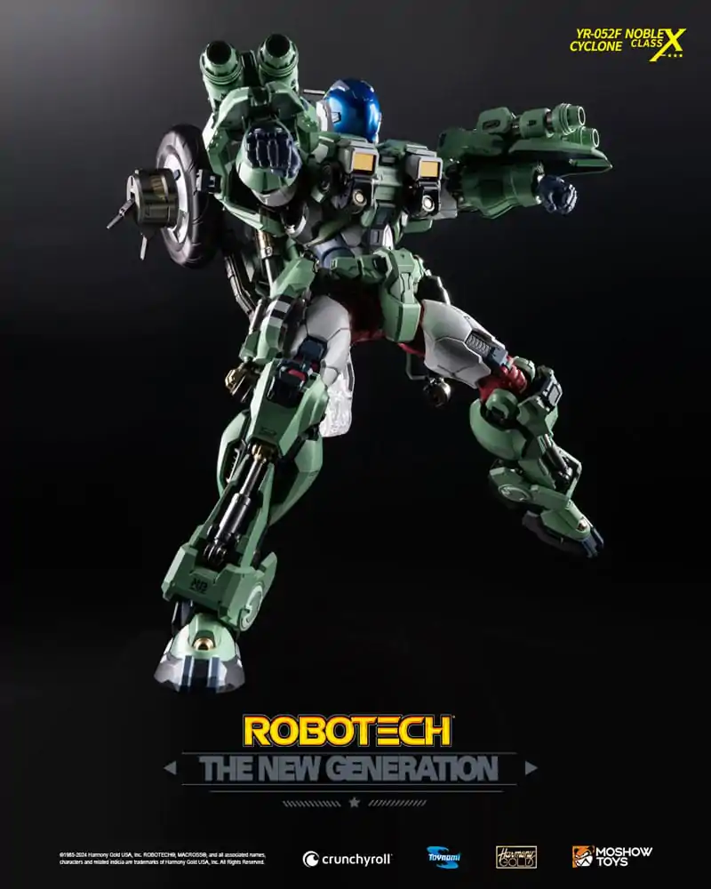 Robotech The New Generation akcijska figura YR-052F Transformable Cyclone 29 cm fotografija izdelka