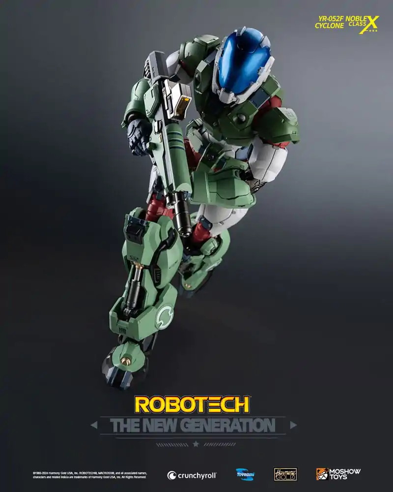 Robotech The New Generation akcijska figura YR-052F Transformable Cyclone 29 cm fotografija izdelka