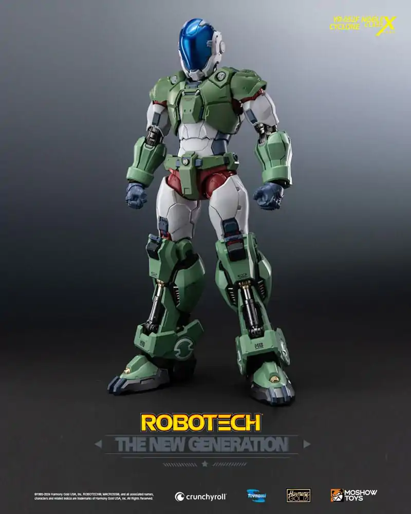 Robotech The New Generation akcijska figura YR-052F Transformable Cyclone 29 cm fotografija izdelka