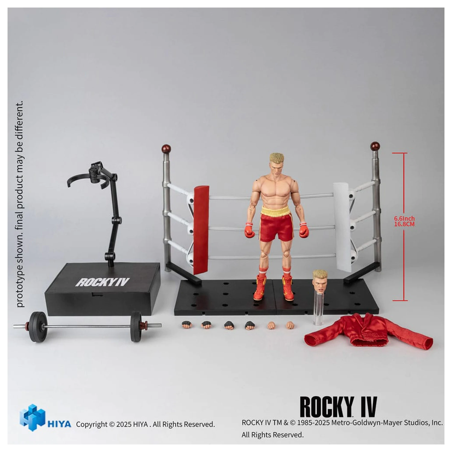 Rocky Exquisite Super Series  akcijska figura 1/12 Ivan 16 cm fotografija izdelka