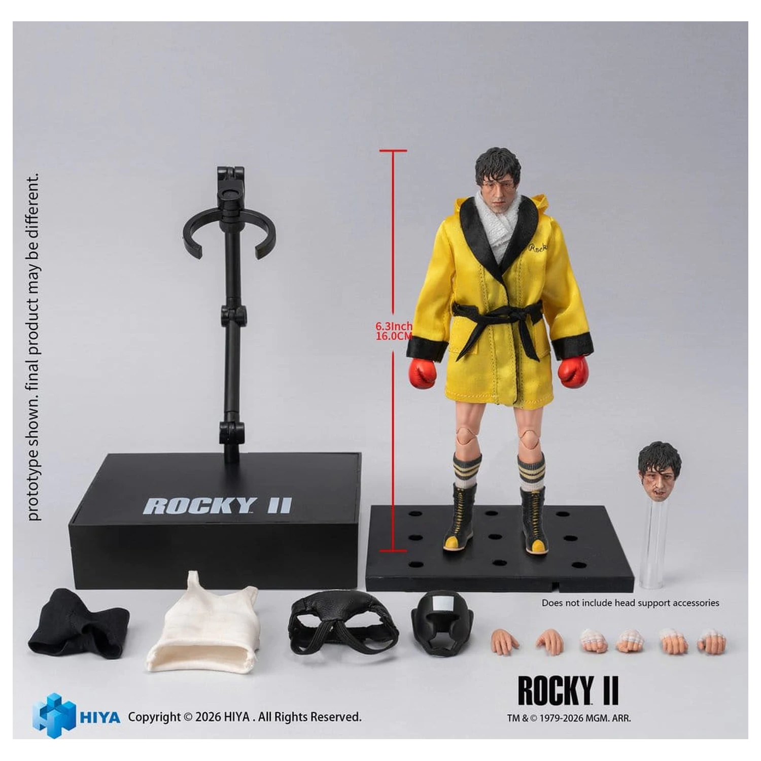 Rocky II Izjemna super akcijska figura 1/12 Rocky Boxer Version 16 cm fotografija izdelka