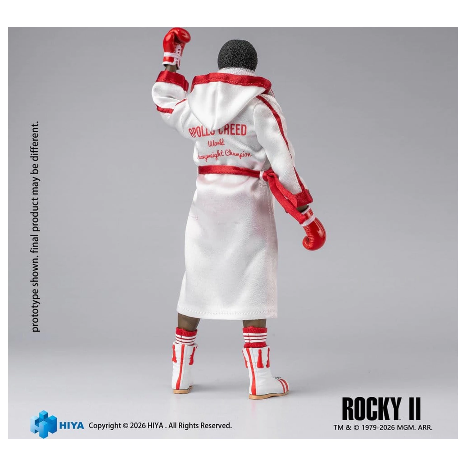Rocky II Izvrstna super akcijska figura 1/12 Apollo 16 cm fotografija izdelka