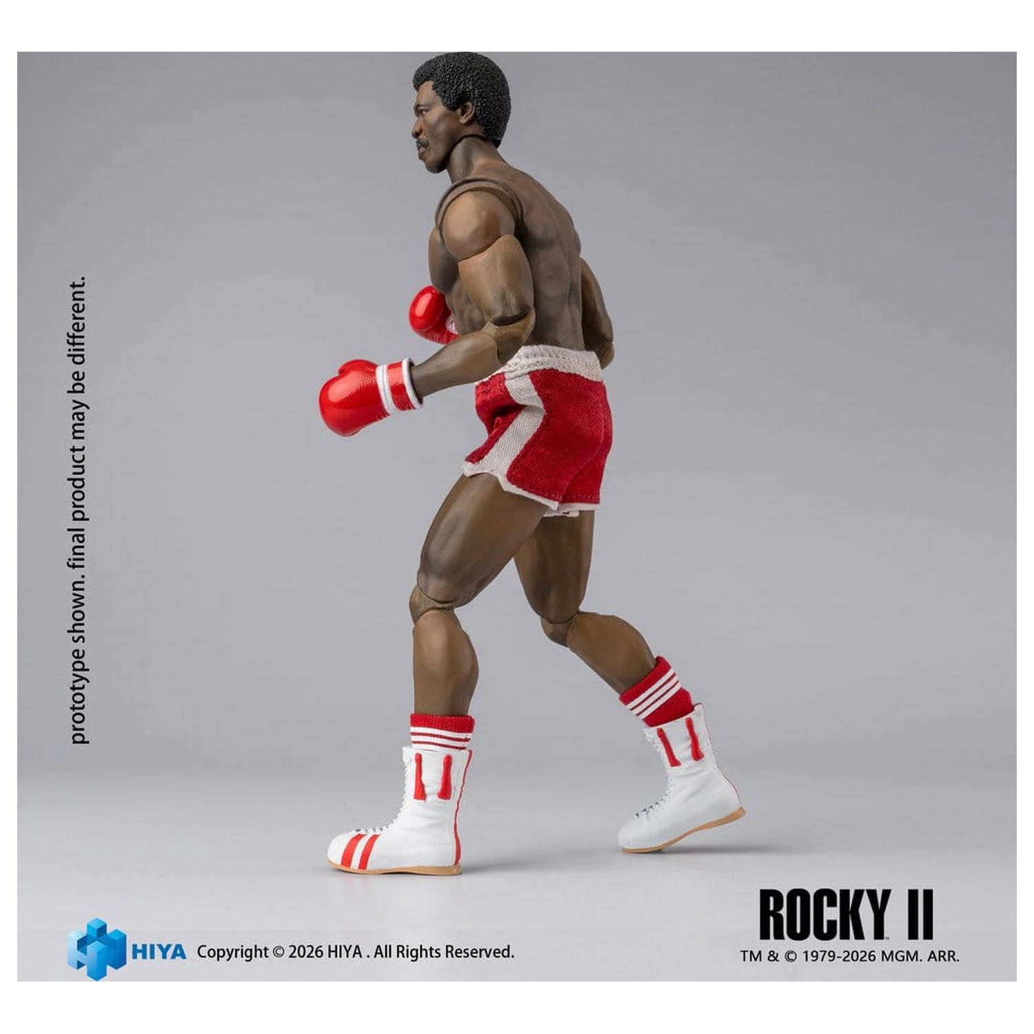 Rocky II Izvrstna super akcijska figura 1/12 Apollo 16 cm fotografija izdelka