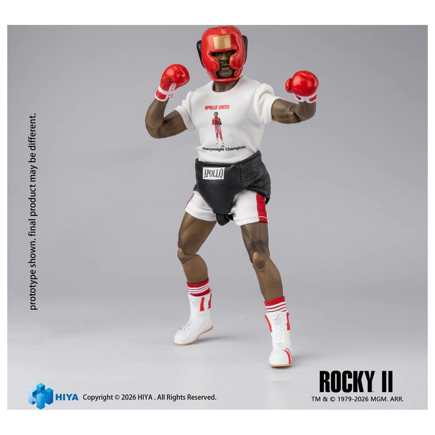 Rocky II Izvrstna super akcijska figura 1/12 Apollo 16 cm fotografija izdelka