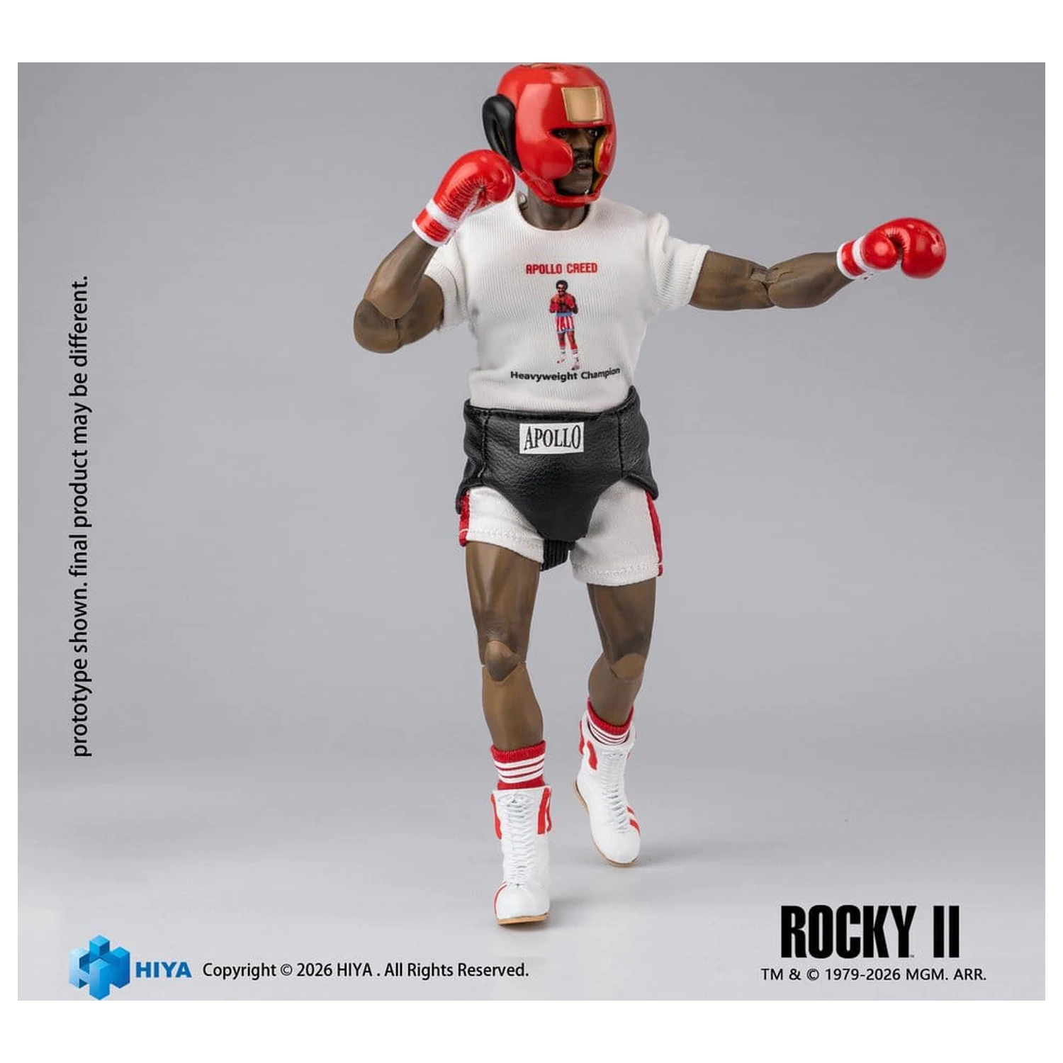 Rocky II Izvrstna super akcijska figura 1/12 Apollo 16 cm fotografija izdelka