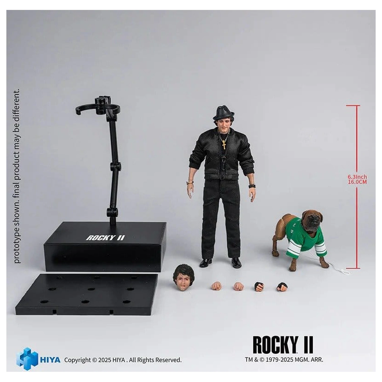 Rocky II Exquisite Super Series akcijska figura 1/12 Rocky 16 cm fotografija izdelka