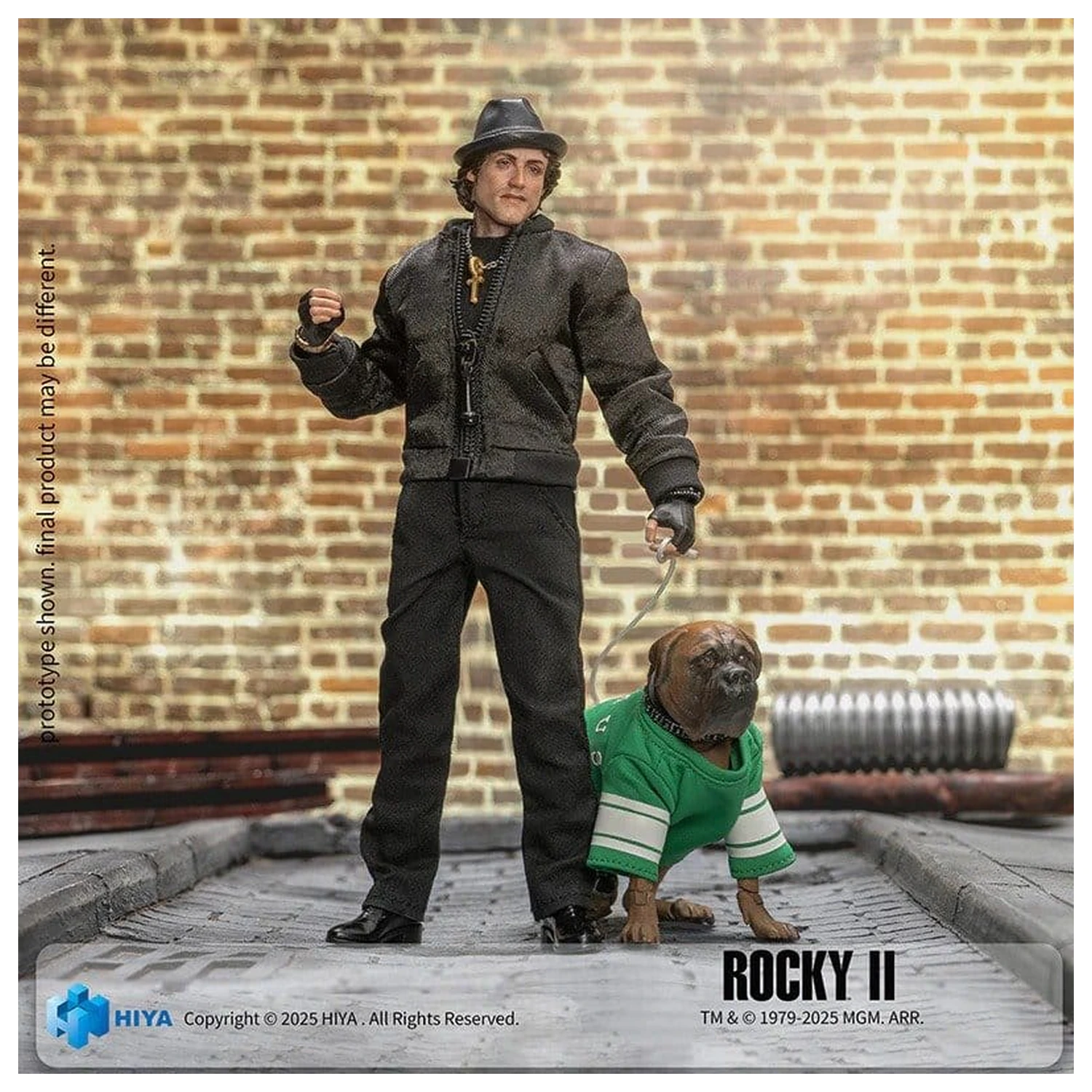 Rocky II Exquisite Super Series akcijska figura 1/12 Rocky 16 cm fotografija izdelka