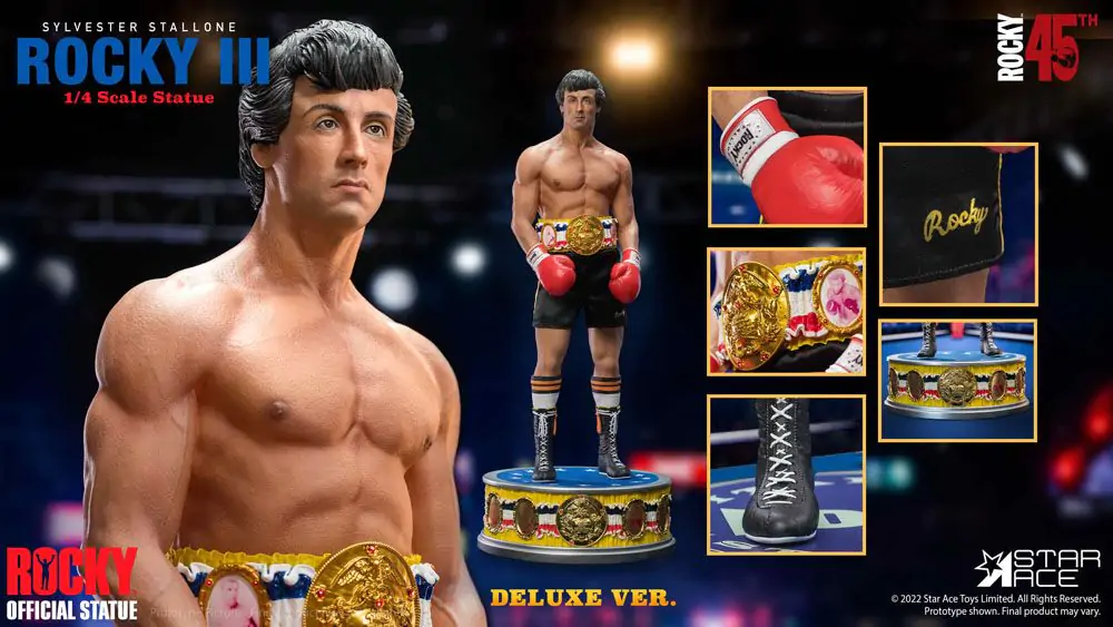 Rocky III Kip 1/4 Rocky Balboa Deluxe Ver. 46 cm fotografija izdelka