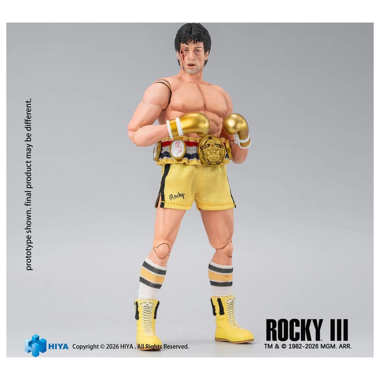 Rocky III Izvrstna super akcijska figura 1/12 Rocky Boxer Version 16 cm fotografija izdelka