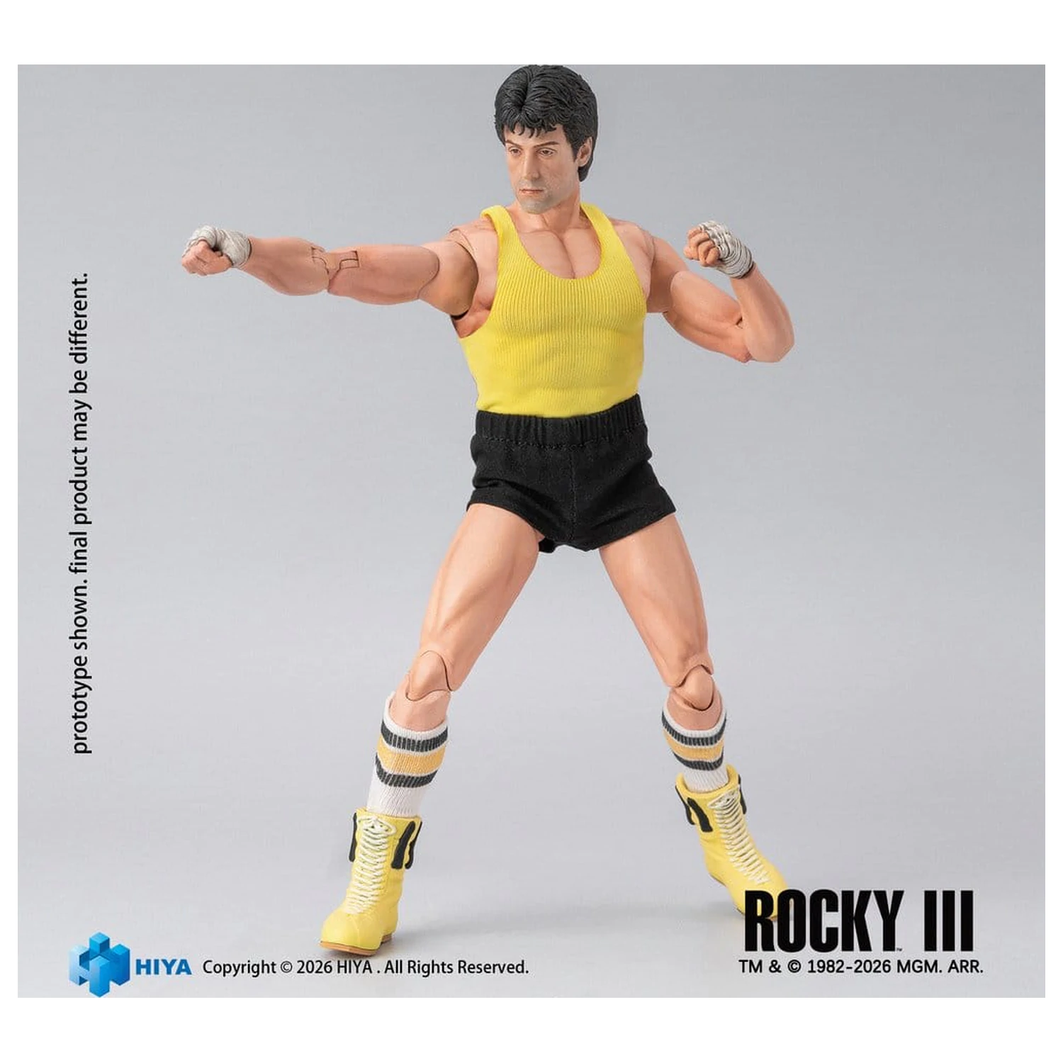 Rocky III Izvrstna super akcijska figura 1/12 Rocky Boxer Version 16 cm fotografija izdelka