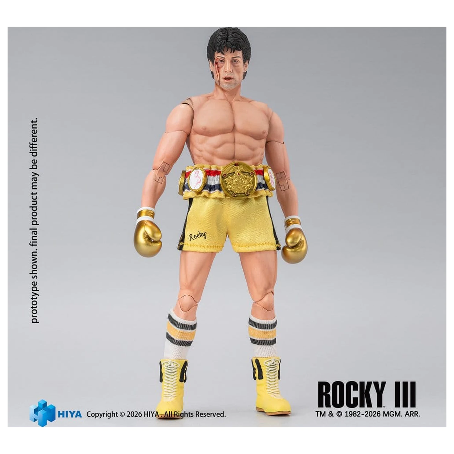 Rocky III Izvrstna super akcijska figura 1/12 Rocky Boxer Version 16 cm fotografija izdelka
