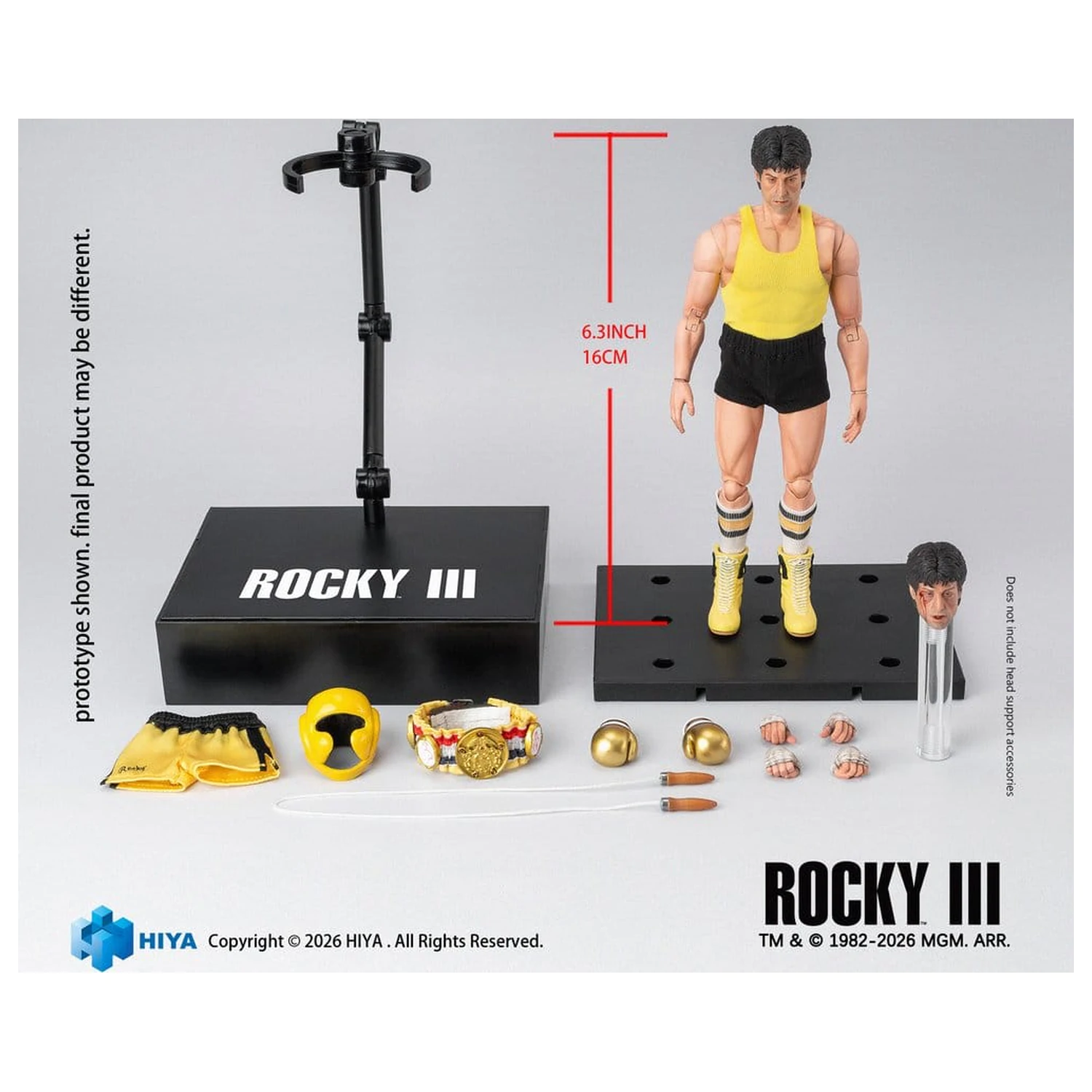 Rocky III Izvrstna super akcijska figura 1/12 Rocky Boxer Version 16 cm fotografija izdelka