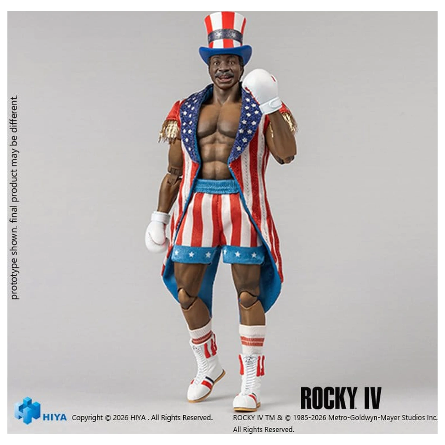 Rocky IV Exquisite Super Series akcijska figura 1/12 Apollo 16 cm fotografija izdelka