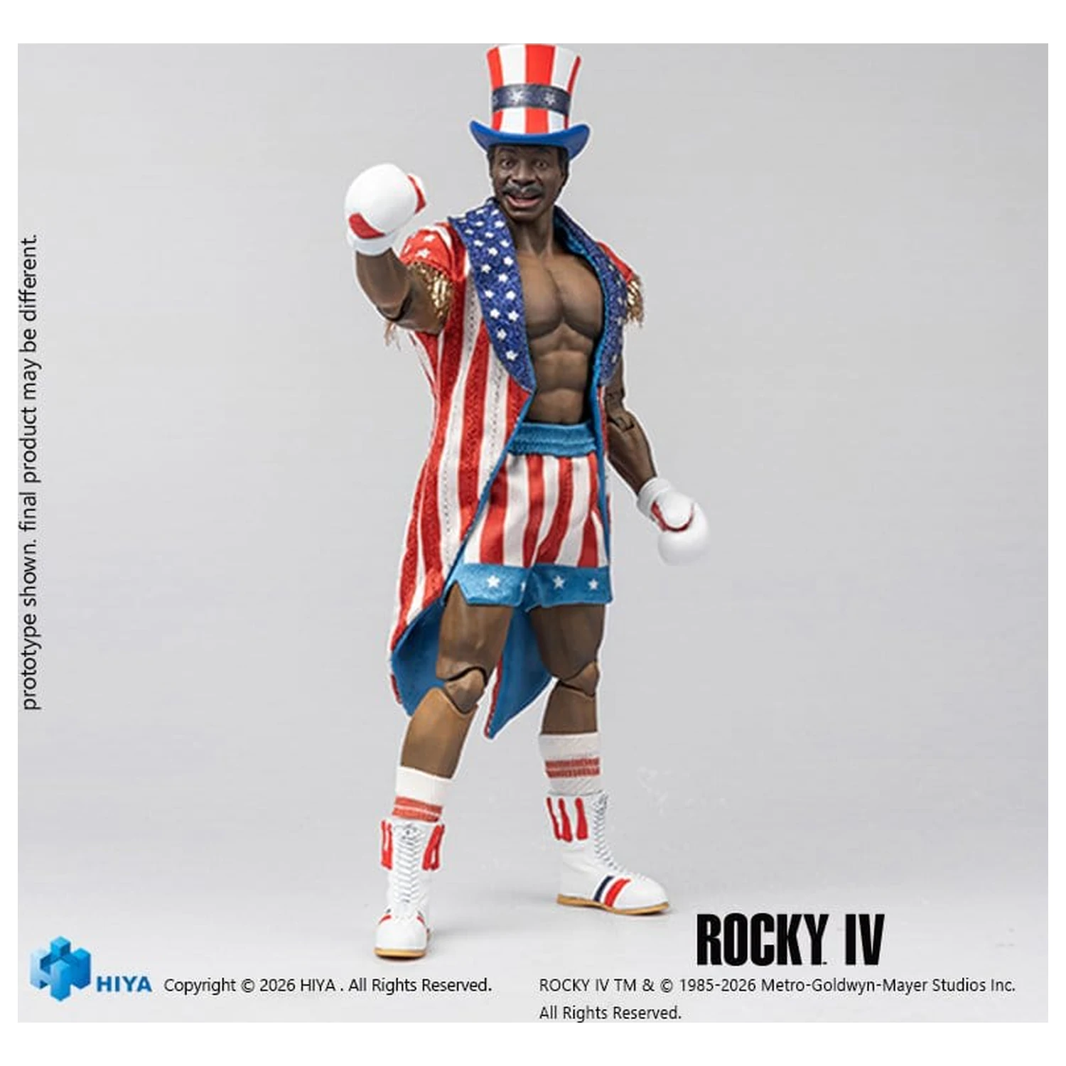 Rocky IV Exquisite Super Series akcijska figura 1/12 Apollo 16 cm fotografija izdelka