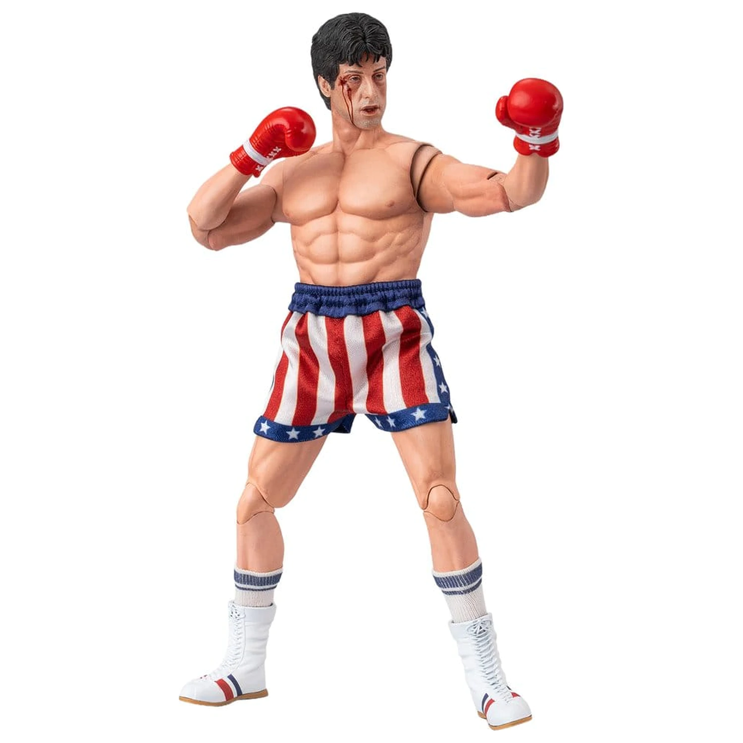 Rocky IV Exquisite Super Series akcijska figura 1/12 Rocky Boxer verzija 16 cm fotografija izdelka