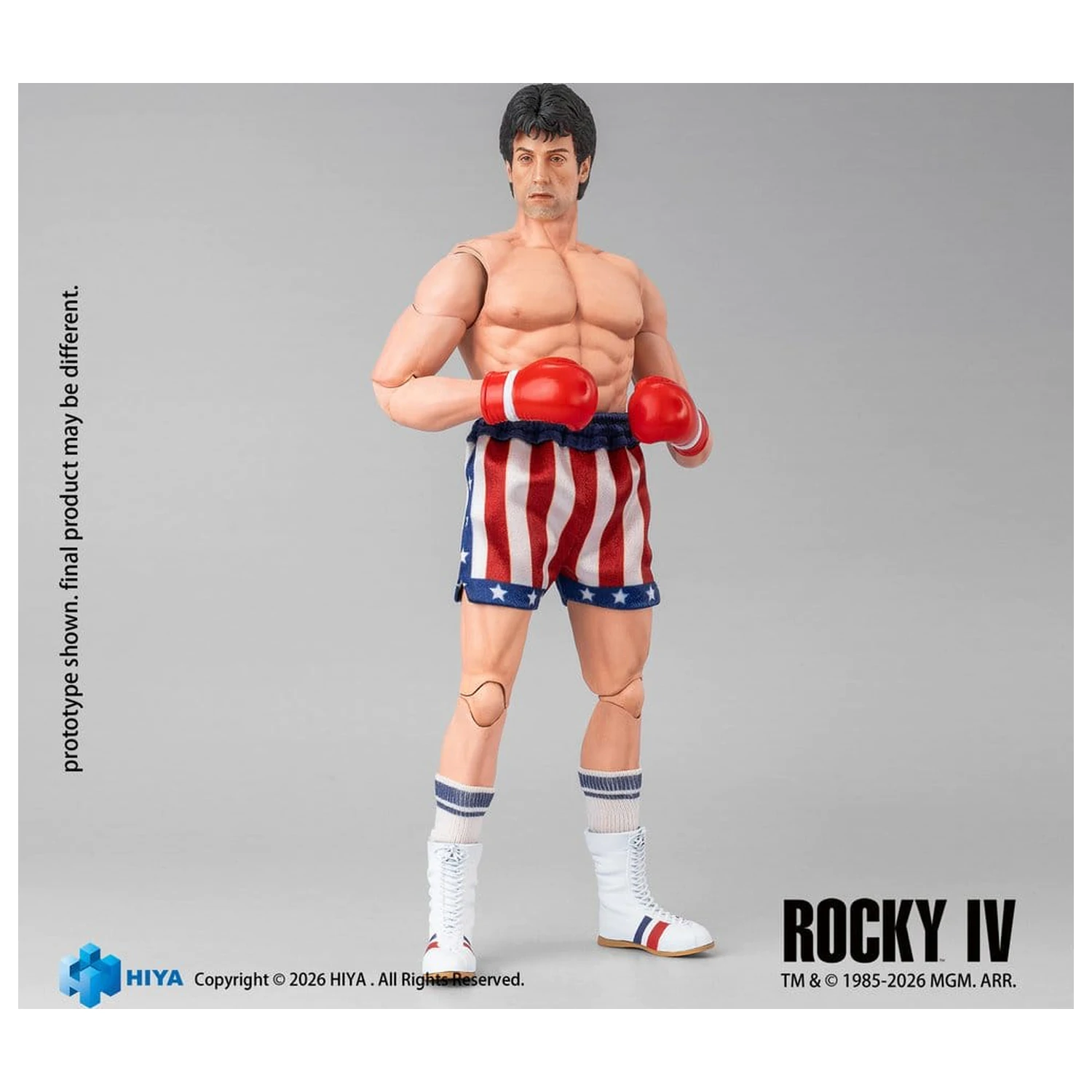 Rocky IV Exquisite Super Series akcijska figura 1/12 Rocky Boxer verzija 16 cm fotografija izdelka