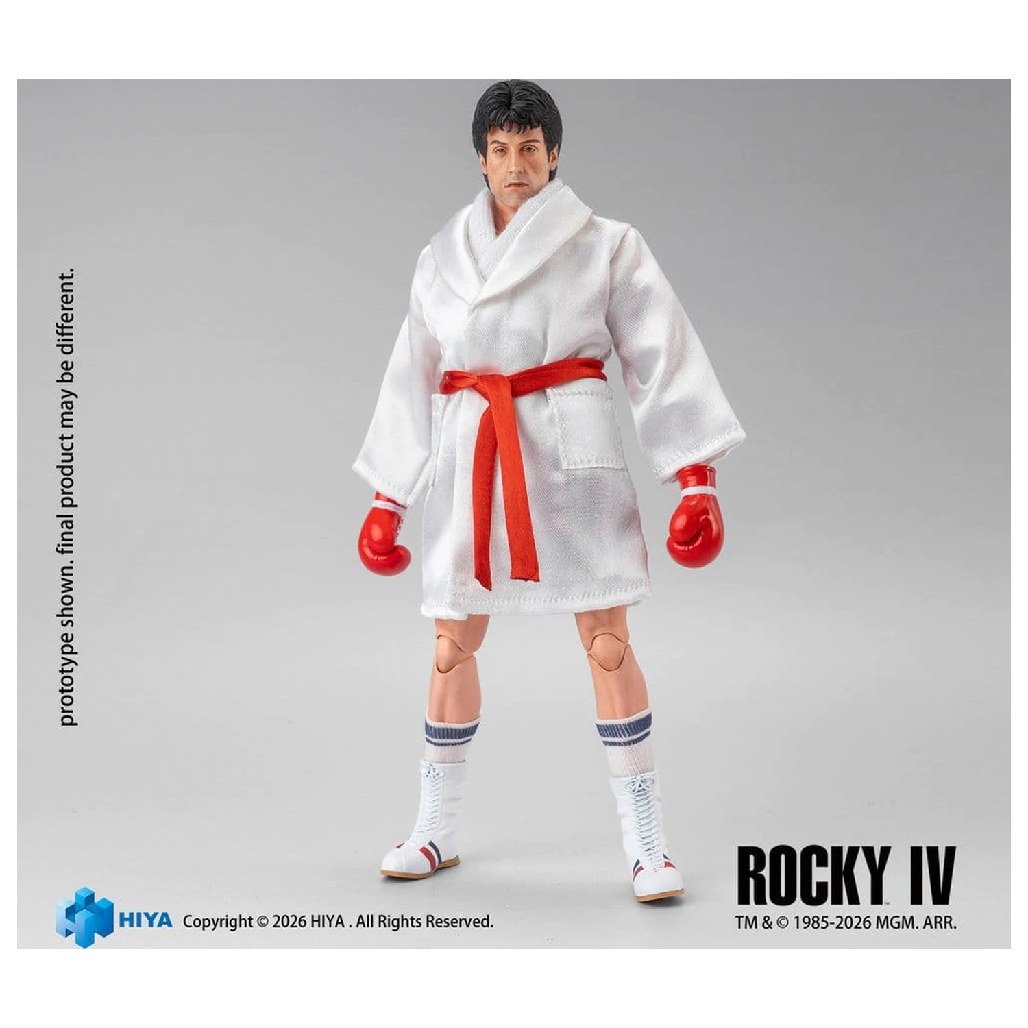 Rocky IV Exquisite Super Series akcijska figura 1/12 Rocky Boxer verzija 16 cm fotografija izdelka