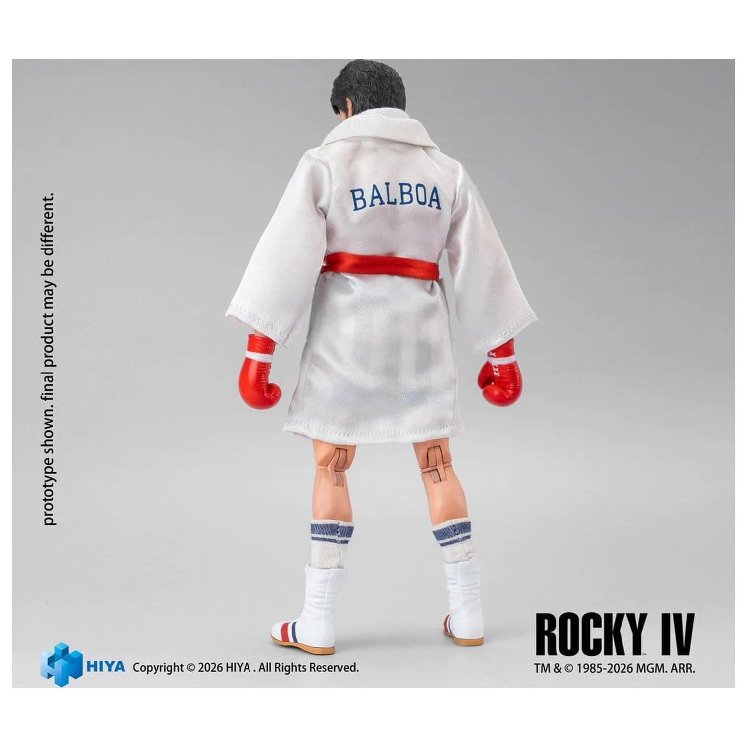 Rocky IV Exquisite Super Series akcijska figura 1/12 Rocky Boxer verzija 16 cm fotografija izdelka