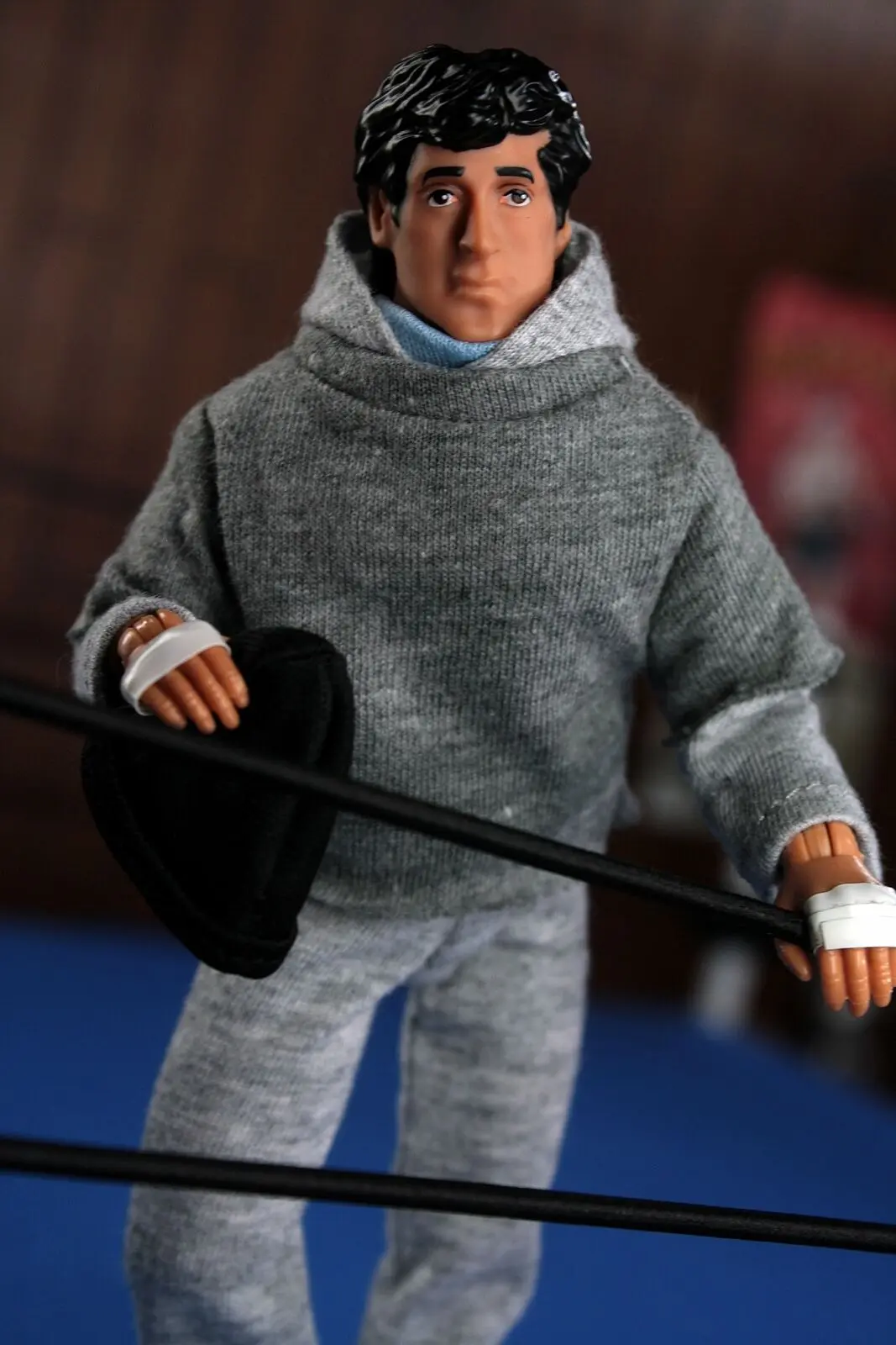 Akcijska figura Rocky New Rocky Balboa in Sweatsuit 20 cm fotografija izdelka