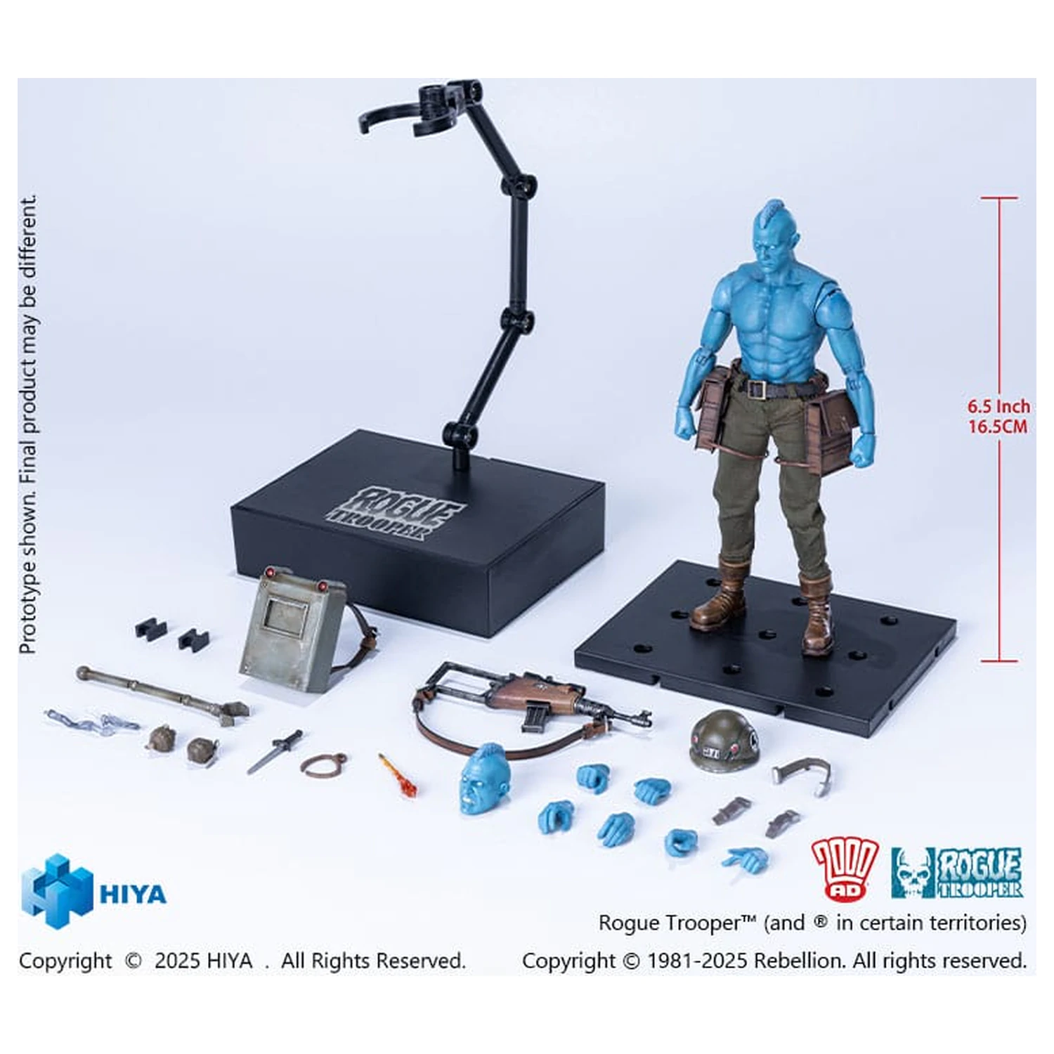 Rogue Trooper Exquisite Super Series  akcijska figura 1/12 Rogue Trooper 16 cm fotografija izdelka