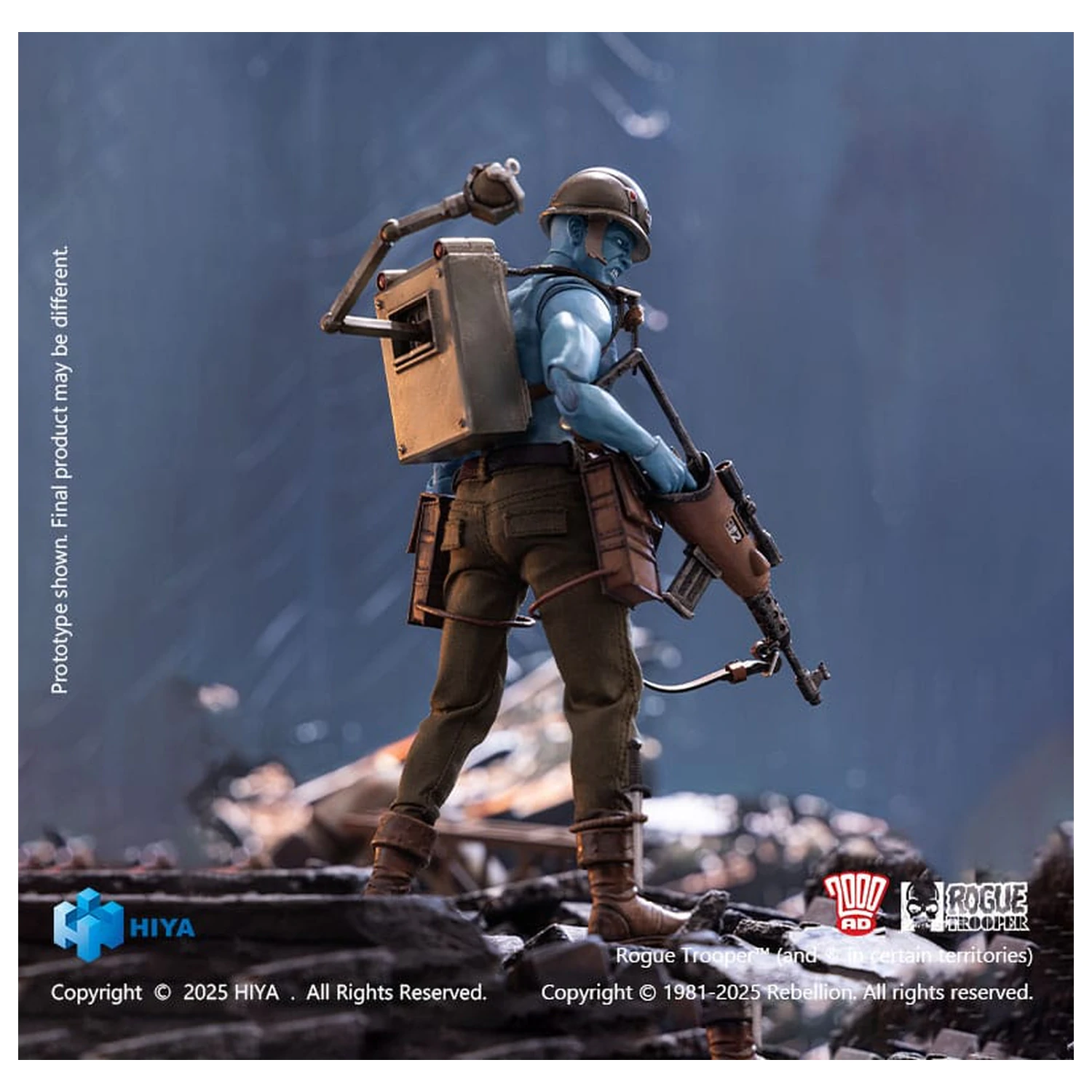 Rogue Trooper Exquisite Super Series  akcijska figura 1/12 Rogue Trooper 16 cm fotografija izdelka