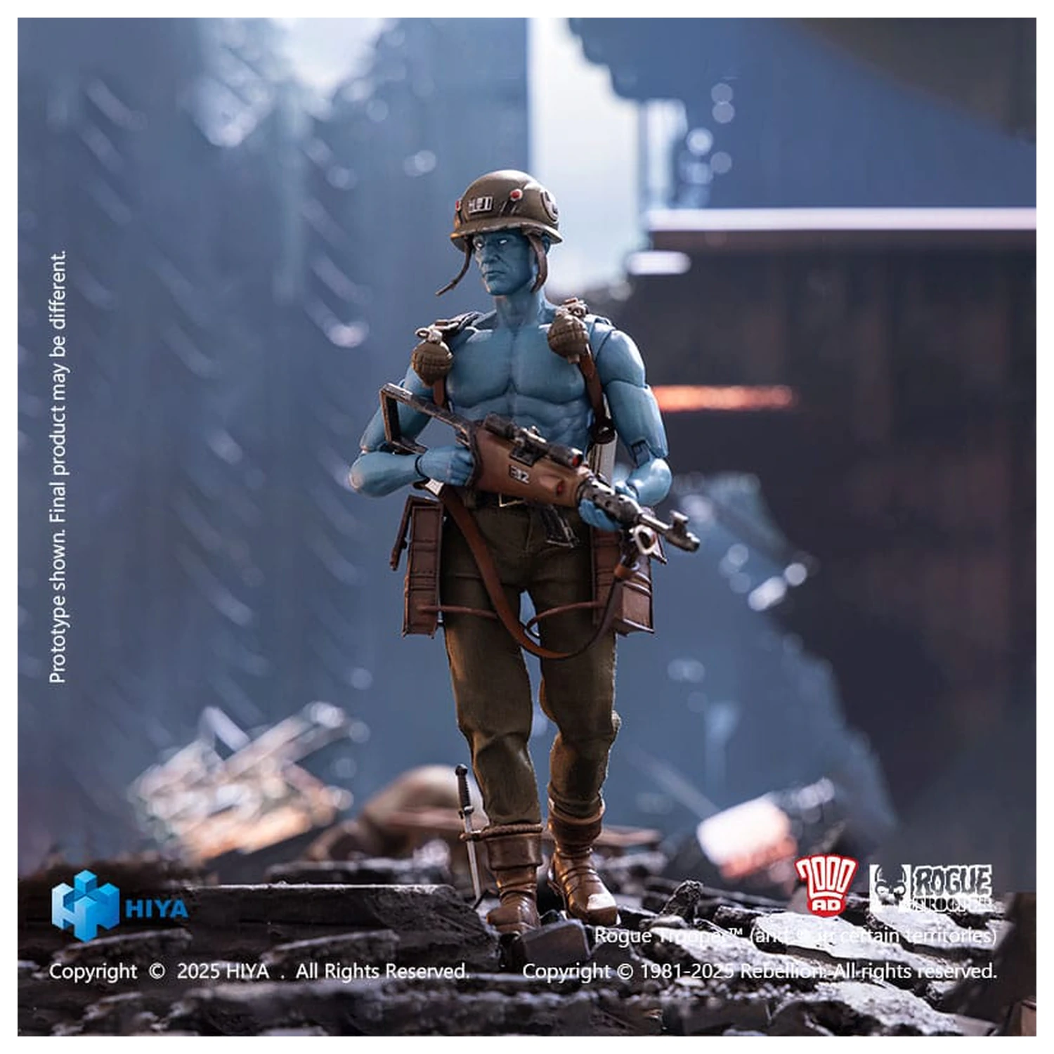 Rogue Trooper Exquisite Super Series  akcijska figura 1/12 Rogue Trooper 16 cm fotografija izdelka