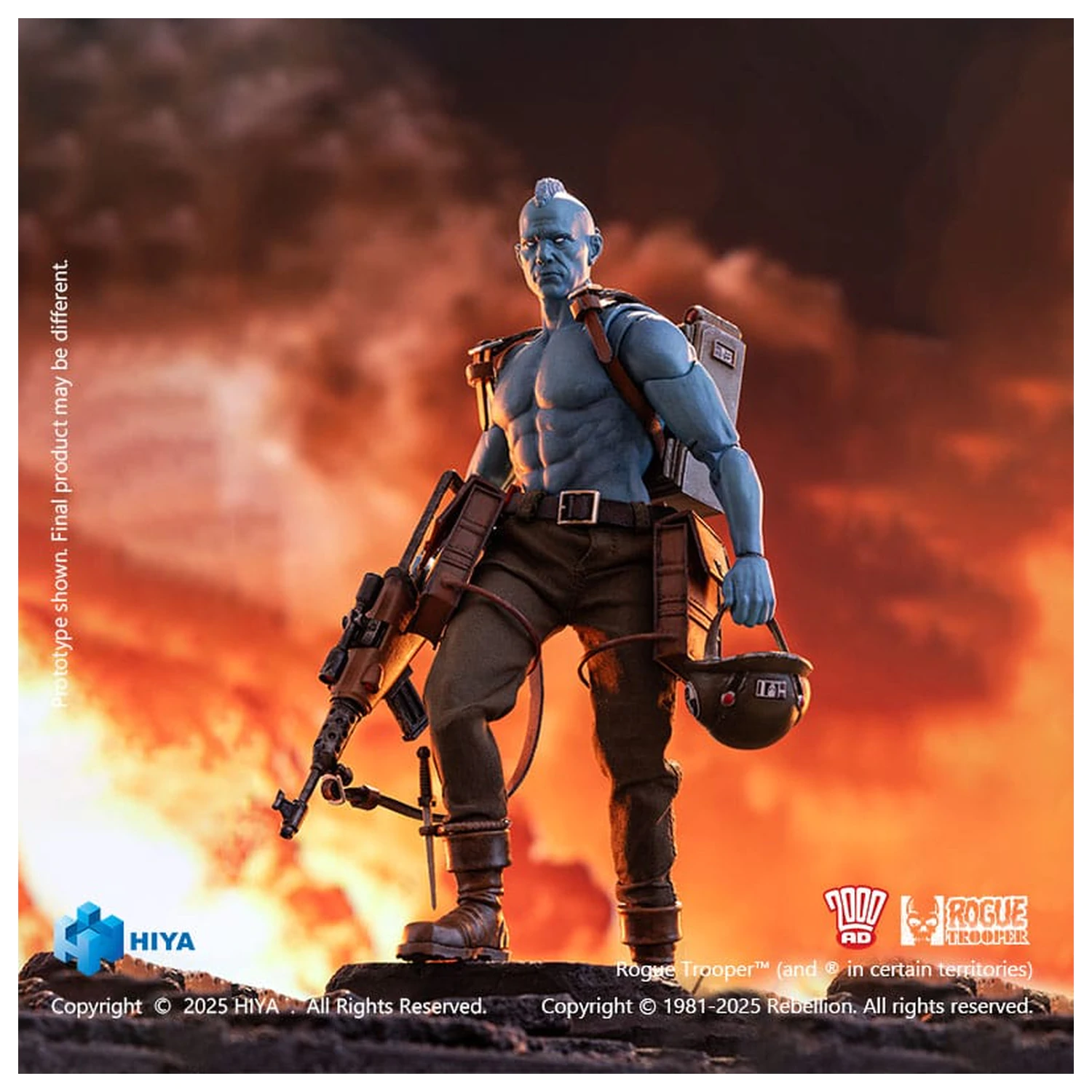 Rogue Trooper Exquisite Super Series  akcijska figura 1/12 Rogue Trooper 16 cm fotografija izdelka