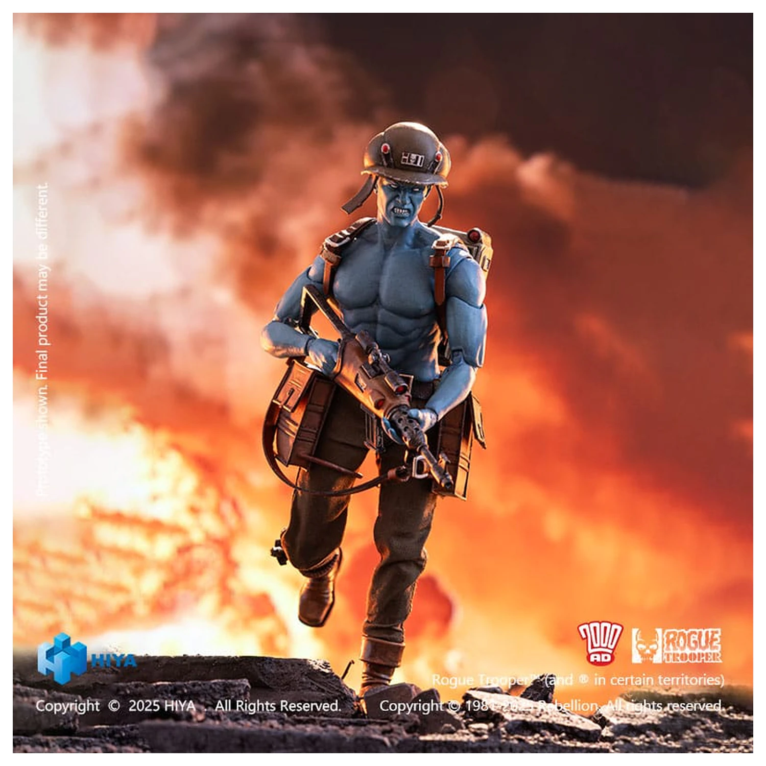 Rogue Trooper Exquisite Super Series  akcijska figura 1/12 Rogue Trooper 16 cm fotografija izdelka
